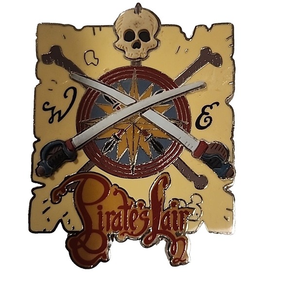 Disney Jewelry - Preproduction Disney  PIRATES LAIR SKULL & SWORDS PP Sample Proof LE 3 Pin 00040